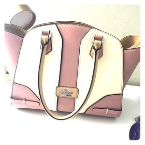 Guess Blush and Cream Handbag!!